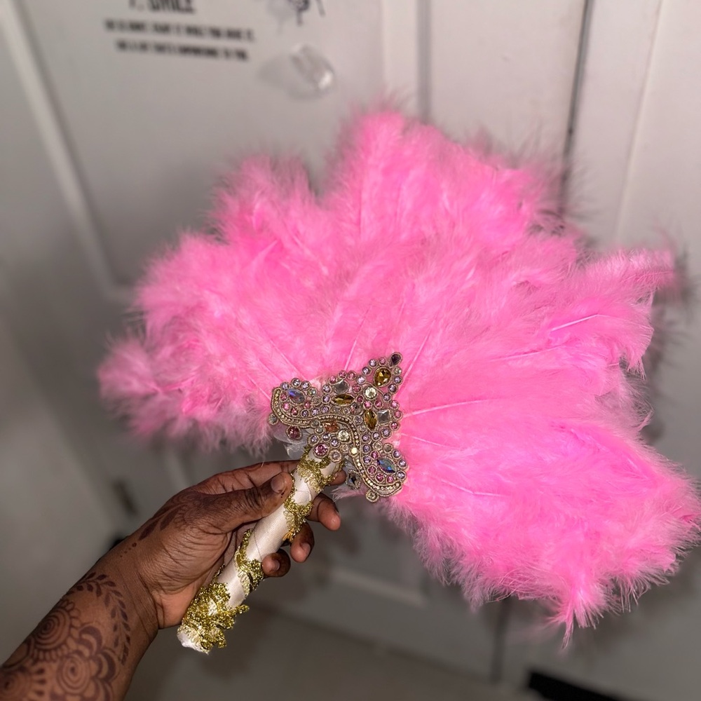 African Pink Fan